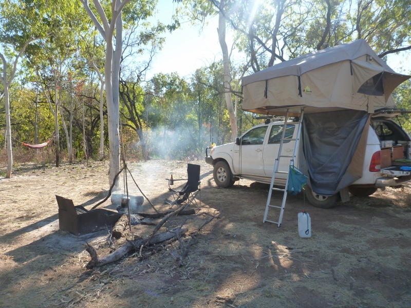 drovers rest camp ground, gregory national park