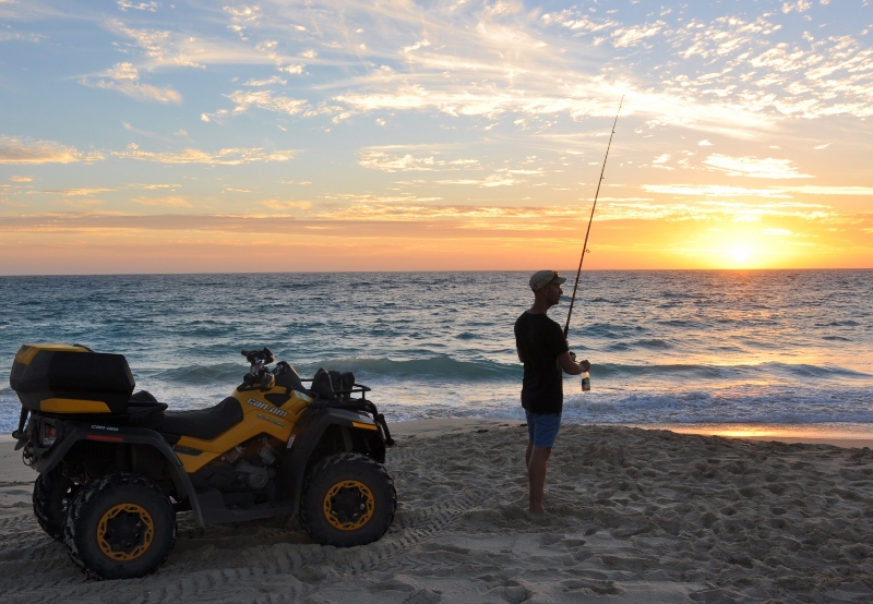 fishing sunset wilbinga