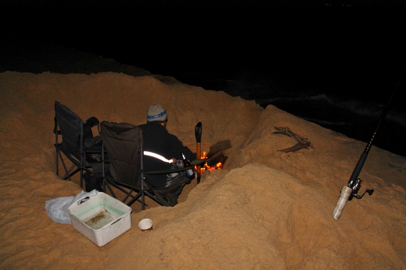 night fishing belvidere beach