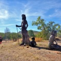 Warriu Park Dreamtime Statues